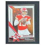 2019 Panini Rookies & Stars Patrick Mahomes II Precision Passers Red Insert