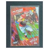 2021 Panini Player of the Day Travis Kelce Holo Foil Parallel
