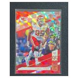 2019 Panini Elite Chris Jones Mosaic Holo Foil Parallel Serial Numbered /299 (161/299)