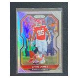 2020 Panini Prizm Chris Jones Silver Prizm Parallel