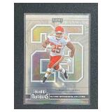 2020 Panini Playoff Clyde Edwards-Helaire RC Rookie Card Behind The Numbers Insert