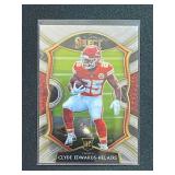 2020 Panini Select Clyde Edwards-Helaire RC Rookie Card Concourse
