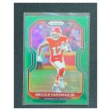 2020 Panini Prizm Mecole Hardman Jr Green Prizm Parallel