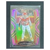 2020 Panini Select Tyrann Mathieu Purple Die Cut Parallel Club Level Short Print