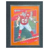 2021 Panini Donruss Kyle Long Orange Foil Parallel Serial Numbered /69 (54/69)