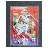 2021 Panini Elite Shane Buechelle RC Rookie Card Red Aspirations Parallel Serial Numbered /93 (53/93)