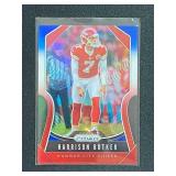 2019 Panini Prizm Harrison Butker Red White & Blue Prizm Parallel