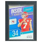2020 Panini Prestige Harrison Butker Inside the Numbers Insert