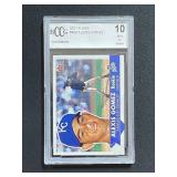 2001 Fleer Alexis Gomez Rookie Card 469 BCCG 10 Mint or Better Professionally Graded Card