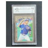 2015 Topps Gypsy Queen Stephen Strasburg 186 BCCG 10 Mint or Better Professionally Graded Card