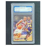 1994-95 Topps Stadium Club Grant Hill Rookie Card PGS Grading NM-MT 8 Professionally Graded Card