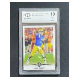 2018 Leaf Rookie Star Josh Rosen Rookie Card BCCG 10 Mint or Better Professionally Graded Card