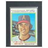 1978 Topps Nolan Ryan Record Breaker
