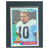 1981 Topps Jan Stenerud