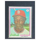 1978 Topps Lou Brock