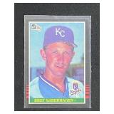1985 Donruss Bret Saberhagen Rookie Card