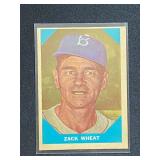 1962 Fleer Baseball Greats Zack Wheat