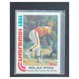 1982 Topps Nolan Ryan Highlight