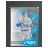 2021 Topps Pro Debut Bobby Witt Jr Power Insert