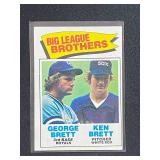 1977 Topps George Brett Ken Brett Big League Brothers