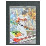 2017 Topps Chrome Andrew Benintendi RC Rookie Card Refractor