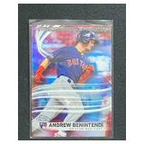 2017 Topps Chrome Andrew Benintendi RC Rookie Freshman Flash Insert Refractor