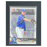 2018 Bowman Nick Pratto Pre Rookie Card