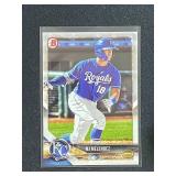 2018 Bowman MJ Melendez Pre Rookie Card