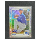 2020 Bowman Chrome Jackson Kowar Mega Box Mojo Refractor