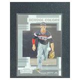 2019 Panini Contenders Draft Picks Bobby Witt Jr Pre Rookie Card School Colors Insert