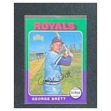 2012 Topps Archives George Brett Rookie Reprint