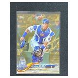2018 Topps Salvador Perez Gold Parallel Serial Numbered /2018