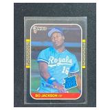 1987 Donruss Bo Jackson Rated Rookie Card
