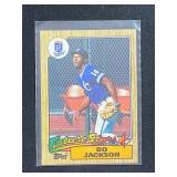 1987 Topps Bo Jackson Rookie Card Future Stars