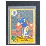 1987 Topps Bo Jackson Rookie Card Future Stars