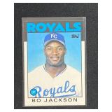 1986 Topps Traded Bo Jackson XRC RC Rookie Card