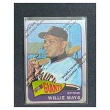 1996 Topps Willie Mays 1965 Chrome Reprint With Protective Coating
