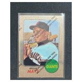 1996 Topps Willie Mays 1968 Chrome Reprint With Protective Coating