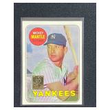 1996 Topps Mickey Mantle 1969 Topps Reprint