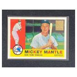 1996 Topps Mickey Mantle 1960 Topps Reprint