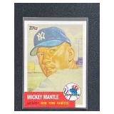 2010 Topps The Cards Your Mom Threw Out Mickey Mantle 1953 Topps Reprint