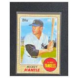 2010 Topps The Cards Your Mom Threw Out Mickey Mantle 1968 Topps Reprint