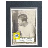 2007 Topps Mickey Mantle MMS2 Insert