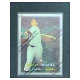 1996 Topps Mickey Mantle Chrome 1957 Design Reprint With Protective Coating