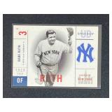 2001 Upper Deck Babe Ruth