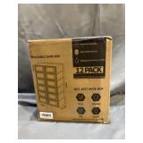 12 Pack Shoe Storage Box,...iners Bins Holders (Black)