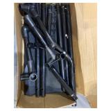 Veehoo Cooling Elevated Dog Bed, Portable Raised Pet Cot with Washable & Breathable Mesh, No-Slip Rubber Feet for Indoor & Outdoor Use, X Large, Black