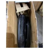 BLACK+DECKER BFSR16B 16 in. Stand Fan with Remote Control, Black