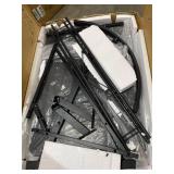 L Shaped Gaming Desk, Home Office Desk with Round Corner, Computer Desk with Large Monitor Stand Desk Workstation