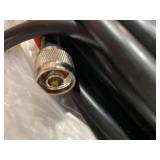 Bolton400 Cable -LMRÂ®400 Equivalent Coaxial Cable 10ft - Heavy Duty Ultra Low Loss Coax Cable 50ohm - N Male to N Male - 10 feet Black - for Home and Commercial Signal Booster Installations